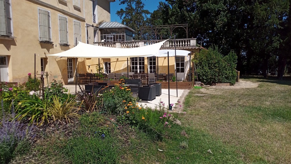 Gîte de Causeran terrasse